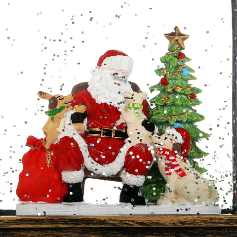 Christmas Vintage Snow Globe Lantern - SINT