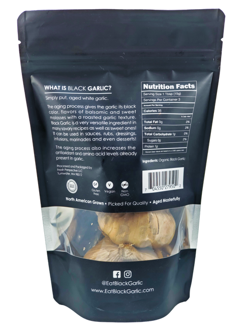 Black Garlic - Organic (1.8oz) - Fresh Perspective