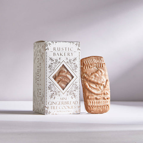 Mini Gingerbread Tiles, 6 oz - Rustic Bakery