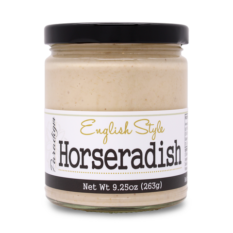English Style Horseradish, 9.25oz - Paradigm Foodworks