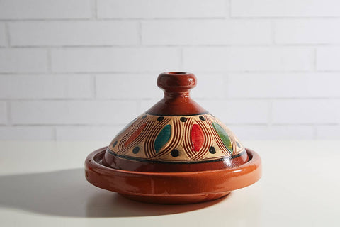 Moroccan Cooking Tagine for Two - Traditional Design: Berber Shape - Verve Culture