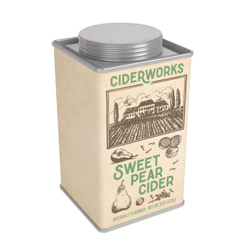 Ciderworks Sweet Pear Cider Mix, 8oz Square Tin - McSteven's