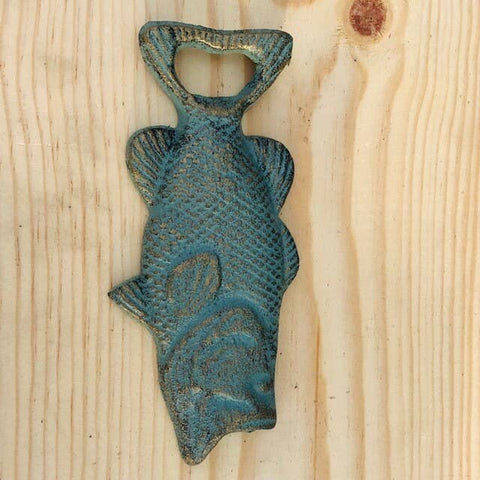 Cast Iron Largemouth Bass/Fish Bottle Opener - Midwest Craft House
