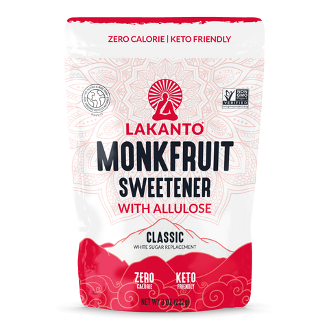 Classic Monkfruit Sweetener with Allulose, 8 oz - Lakanto