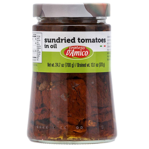 Fratelli D'Amico Sundried Tomatoes, 24.7oz - Wholesale Italian Food