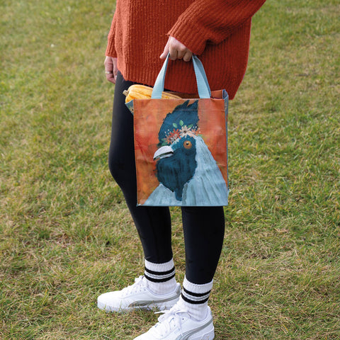 Rooster Daily Tote, 8.8"x10.3"x4.8" - Primitives by Kathy