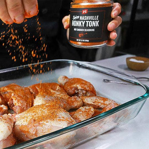 Spicy Nashville Honky Tonk - Hot Chicken Rub (5.3 oz) - PS Seasoning