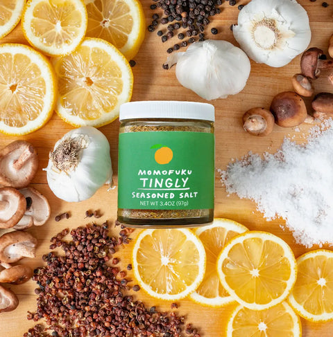 Tingly Seasoned Salt, 3.4 oz - Momofuku