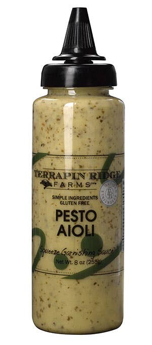 Pesto Aioli Squeeze, 7.5 oz - Terrapin Ridge Farms