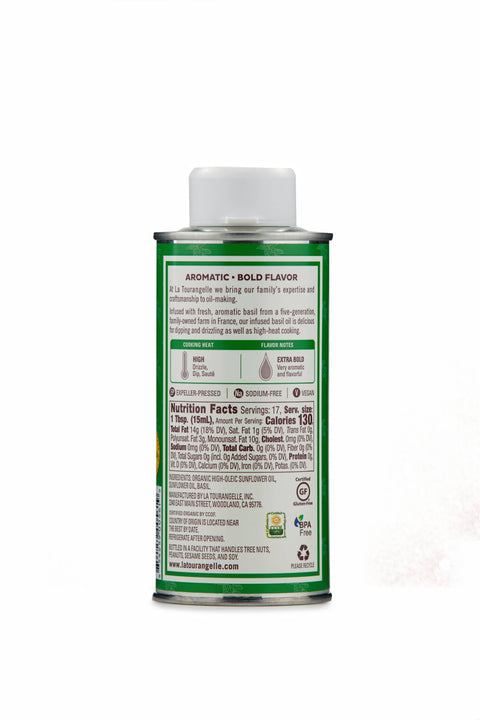 Basil Infused Oil, 8.45 Fl Oz - La Tourangelle