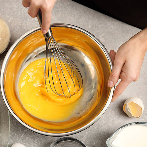 Whisk, Stainless Steel with Solid Handle, 8in - Fox Run Brands