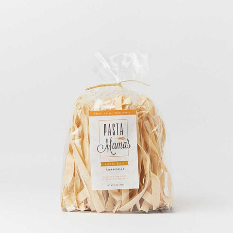 Garlic Basil Pappardelle by Pasta Mama's - Grace Kitchen