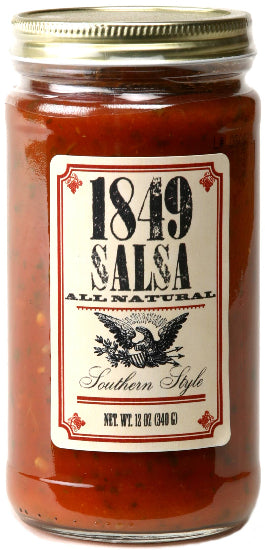 1849 Brand All-Natural Southern Style Salsa, 12 oz - Golden West Specialty Foods