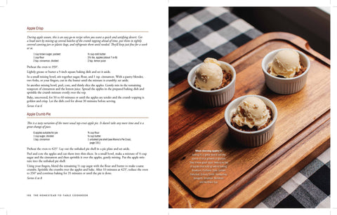 The Homestead-to-Table Cookbook - Harvest House Publishers Gift & Specialty Books