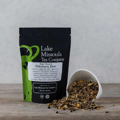 Easy Does It Elderberry Mint, 1 oz - Lake Missoula Tea Company