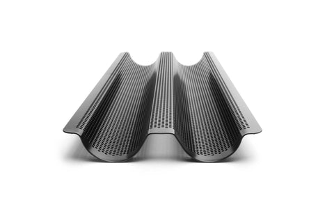 Non-Stick Baguette Pan, 15.25" x 6.25" x 1" - Fox Run Brands