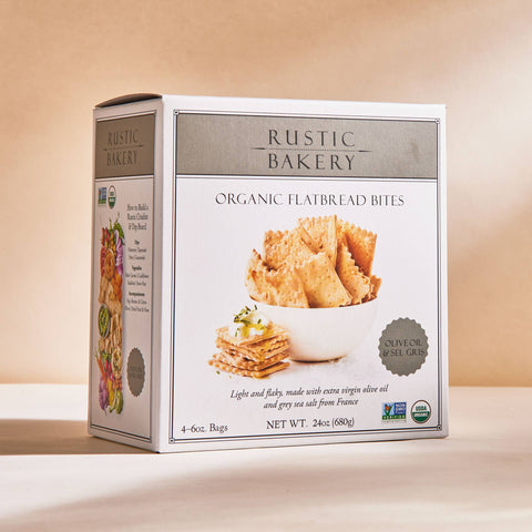 BITES Olive Oil & Sel Gris, 24 oz Family Pack - Rustic Bakery