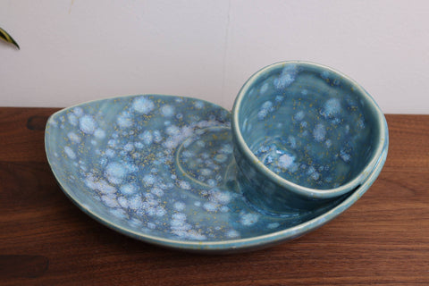 Artisan Swirly Bowls, 6.5 to 7 in - Sawdust and Clay