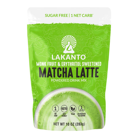 Sugar Free Matcha Latte, 10 oz - Lakanto