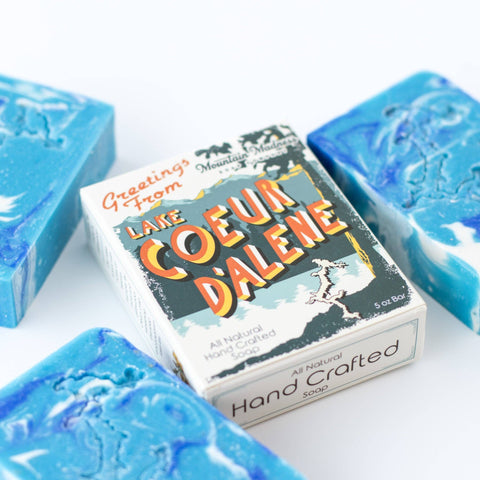 Lake Coeur d'Alene Bar Soap - Mountain Madness Soap Co.