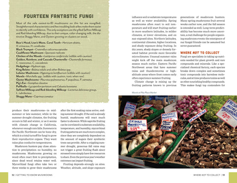 Fruits of the Forest: A Field Guide to PNW Edible Mushrooms - Mountaineers Books