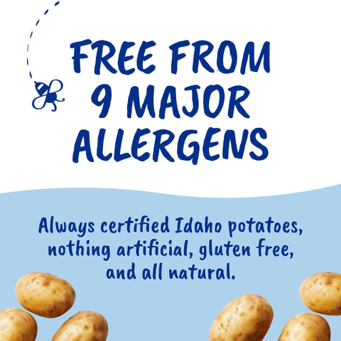 Tallow Sea Salt Kettle Cooked Potato Chips, 1 oz Bag - Roots Potato Chips