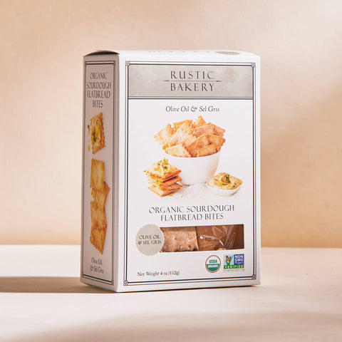 BITES Olive Oil & Sel Gris, 4 oz - Rustic Bakery