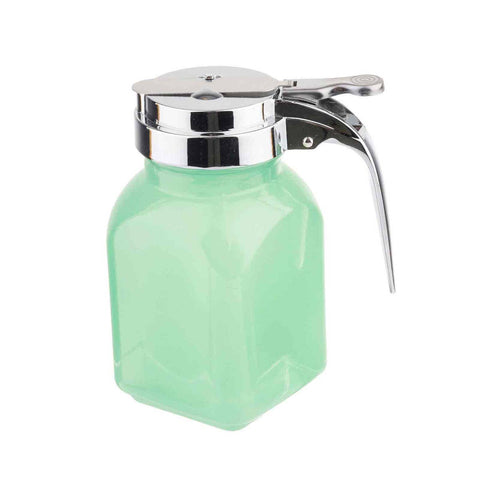 Syrup Dispenser, 6 oz - Jadeite Glass Collection - TableCraft Products Company
