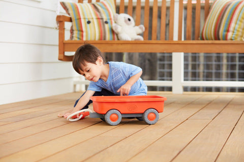 Wagon, Orange - Green Toys