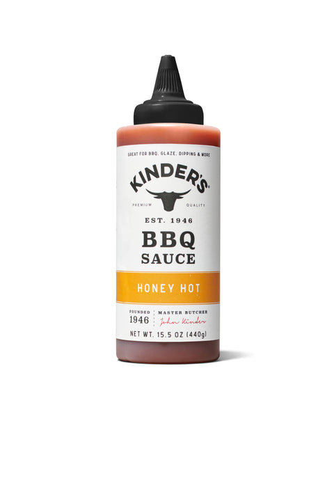 Honey Hot BBQ Sauce, 15.5 oz - Kinder's Sauces & Seasonings