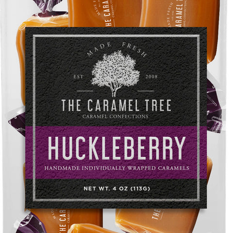 Huckleberry Caramel Gift Bag, 4 oz - The Caramel Tree®