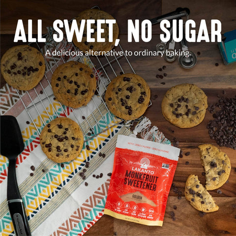 Golden Monk Fruit Sweetener with Erythritol, 1 lb - Lakanto
