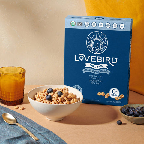Unsweetened, Lovebird Cereal, 7 oz