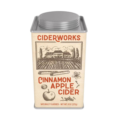 Ciderworks Cinnamon Spiced Apple Cider Mix, 8oz Tin - McSteven's