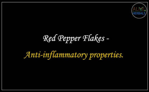 Red Pepper Flakes, 1.58 oz (45g) - Alive Herbals