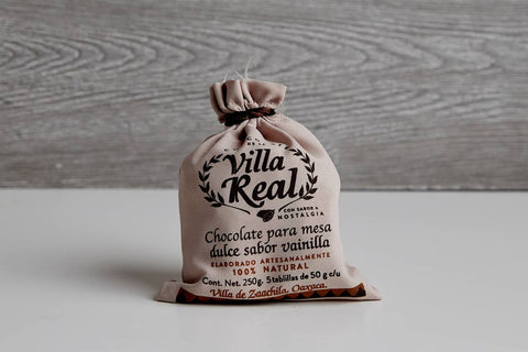 Villa Real Mexican Hot Chocolate: Vanilla, Small (5 Discs) - Verve Culture