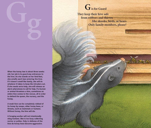 H is for Honey Bee: A Beekeeping Alphabet Picture Book - Sleeping Bear Press