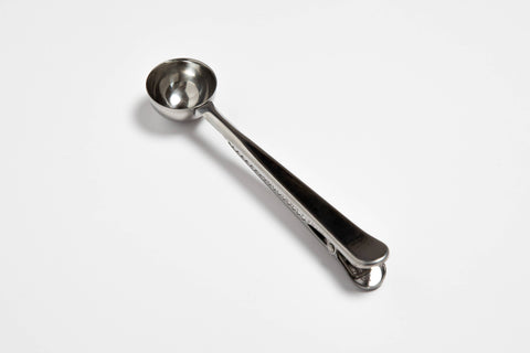 Stainless Steel Coffee Spoon and Bag Clip, 7”x1.5” - Fox Run Brands