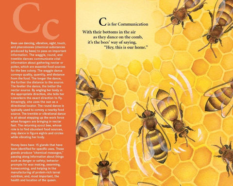 H is for Honey Bee: A Beekeeping Alphabet Picture Book - Sleeping Bear Press