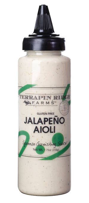 Jalapeno Aioli Squeeze, 7.75 oz - Terrapin Ridge Farms