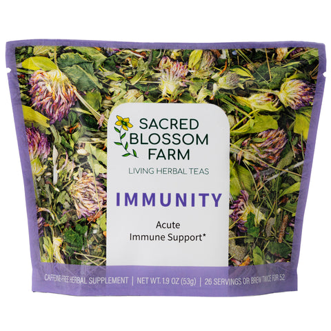 Immunity Herbal Tea, 1.9 oz - Sacred Blossom Farm