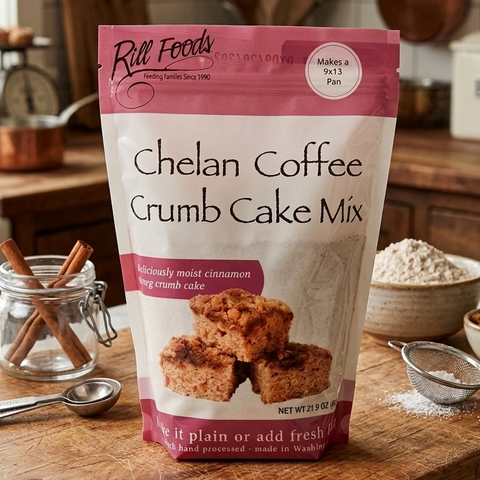 Chelan Coffee Cake Mix, 21.9 oz - Rill Foods