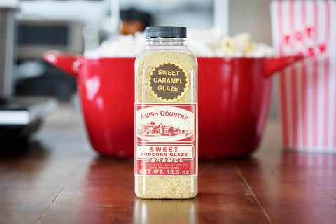 15oz Bottle of Caramel Glaze - Amish Country Popcorn