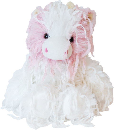 Feathers Strawberry Cow Ultra Plush, 10" - Beverly Hills Teddy Bear Company