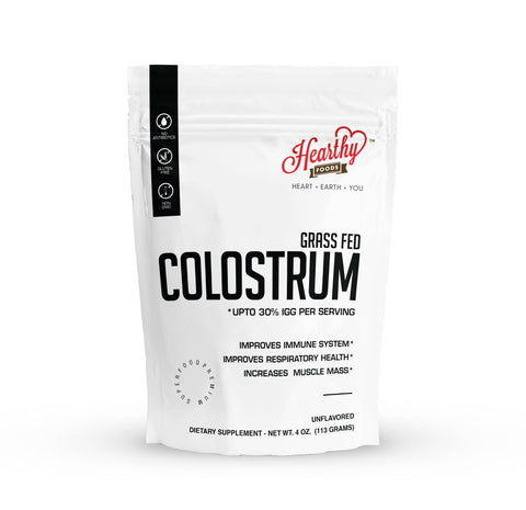 Grass Fed Colostrum Powder, 4 oz - Hearthy Foods