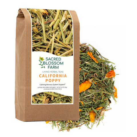 California Poppy, 4.6 oz - Sacred Blossom Farm