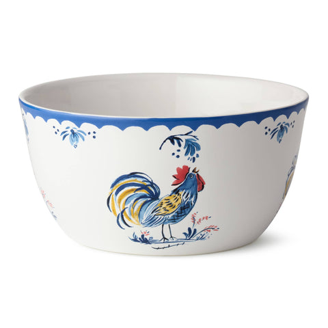 French Rooster Deep Bowl, 11"x5.5" - Certified International