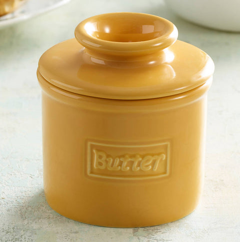 Butter Bell Crock - Cafe Golden Yellow - The Original Butter Bell® Crock