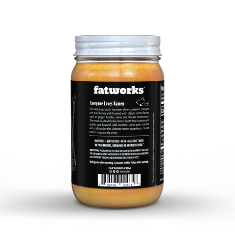 Ramen Duck Bone Broth, 15 oz - Fatworks