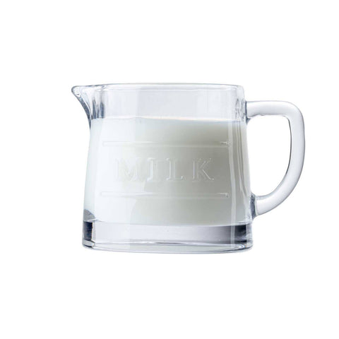 Glass Milk Pitcher, 8 oz - TableCraft